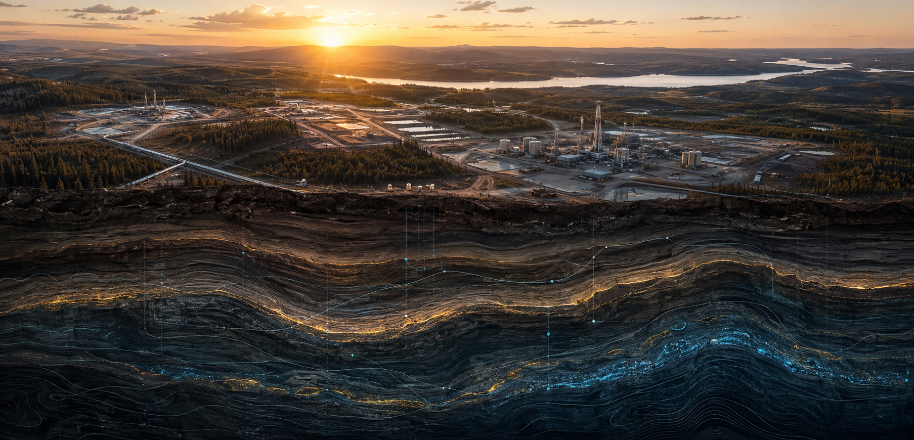 Industrial facility where naturally occurring radioactive material is monitored and managed