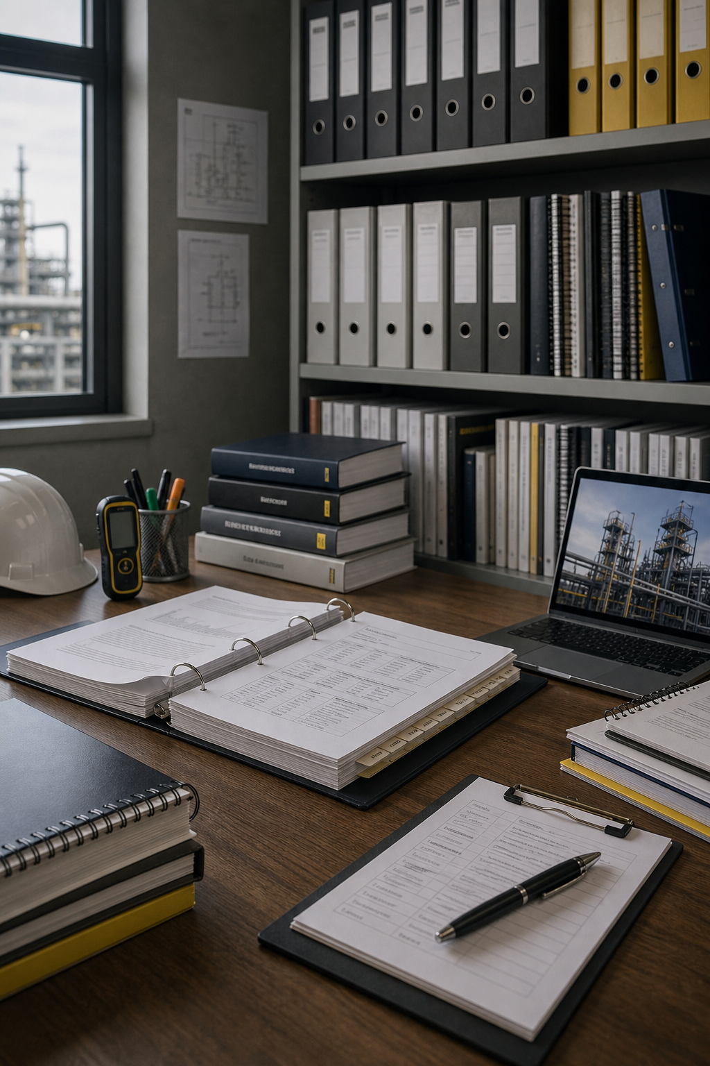 Regulatory documents and reference library imagery